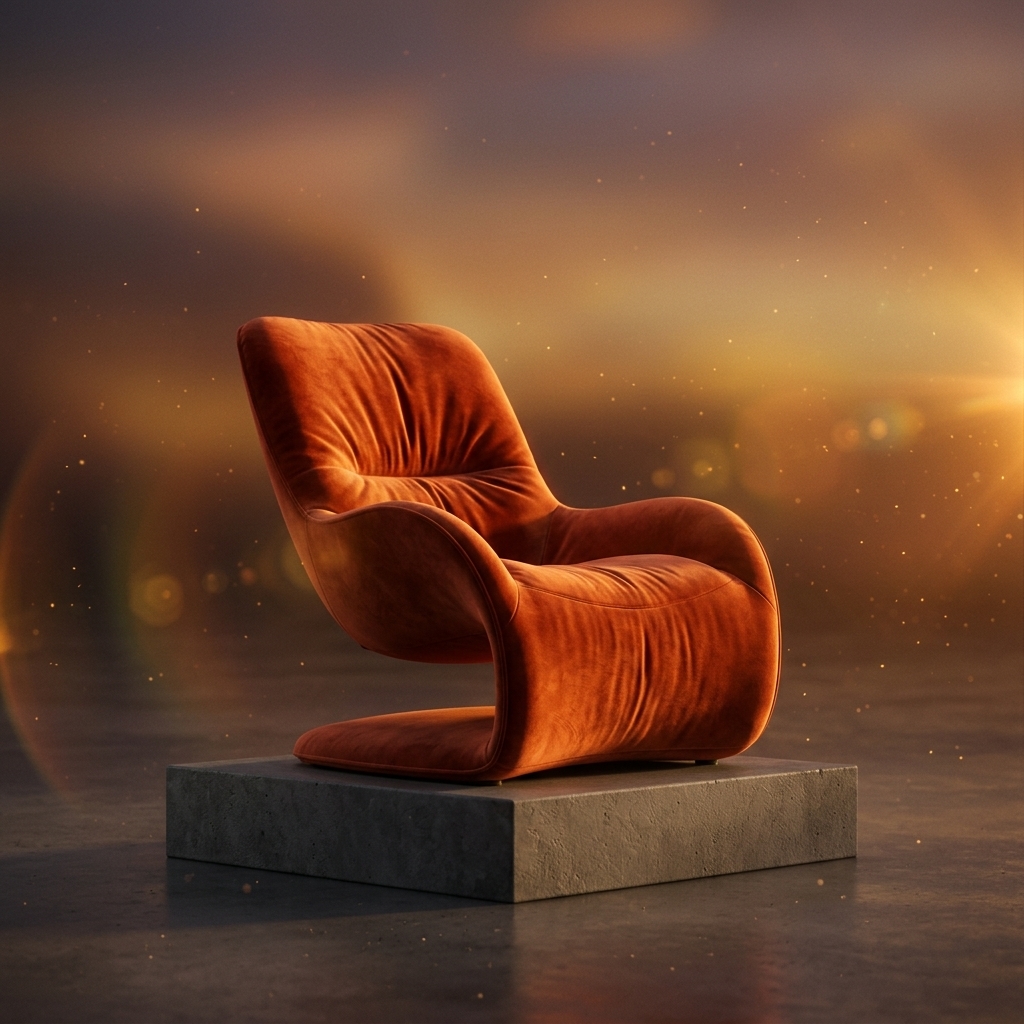 Luxury 3D Lounge Chair